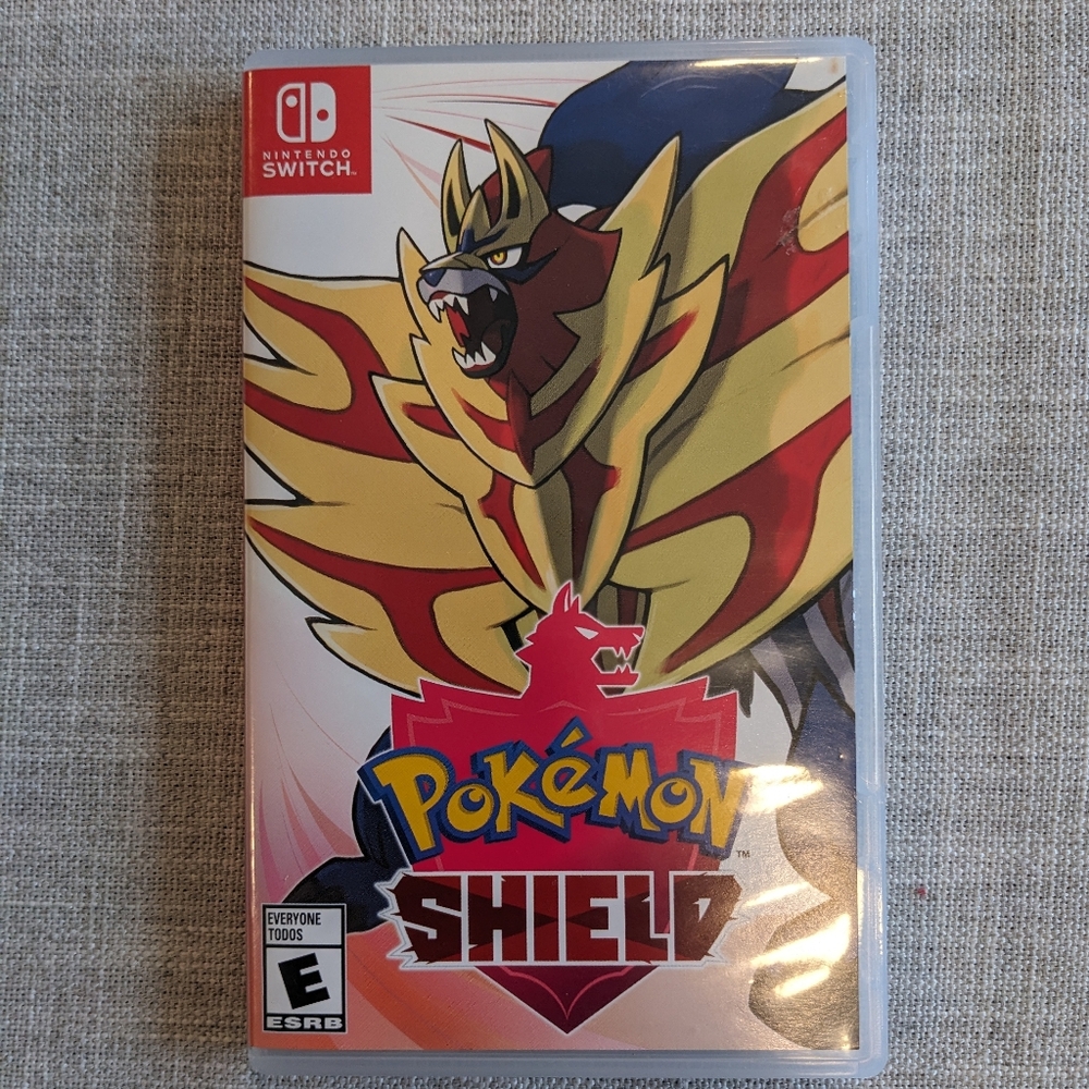 Nintendo Switch- Pokémon Shield for Switch - Red and Yellow
